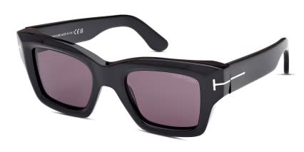 Tom Ford TF1154 Ilias Shiny Black glasses - Shiny Black - Angle View