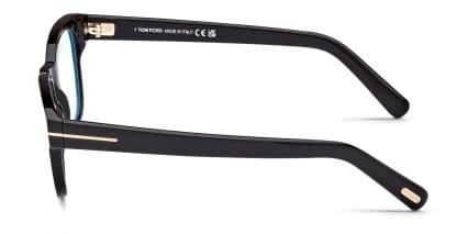 Tom Ford TF5977-B Shiny Black glasses - Shiny Black - Side View