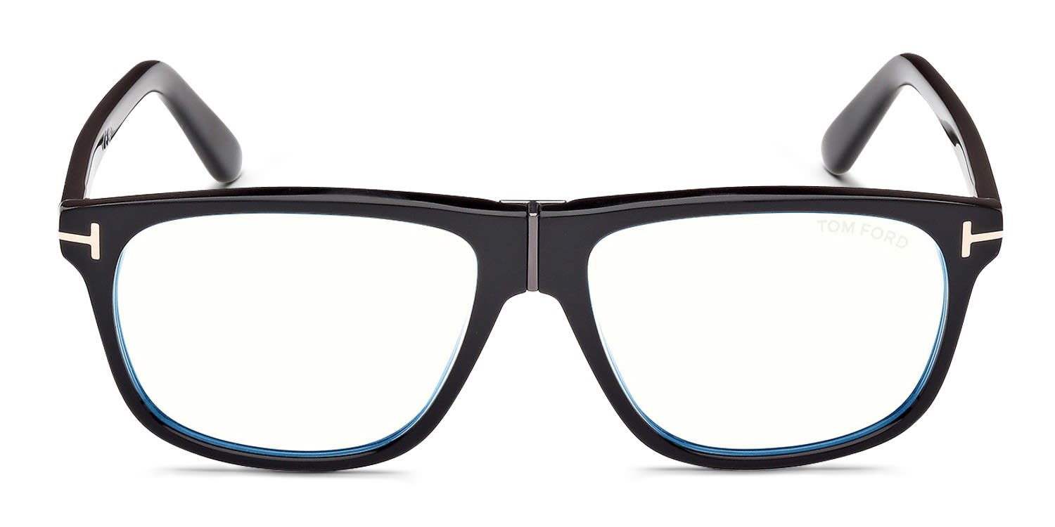 Tom Ford TF5978-B Shiny Black glasses - Shiny Black - Frontal View