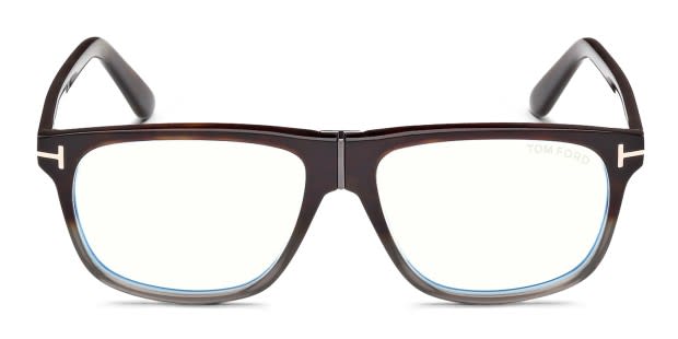 Tom Ford TF5978-B Brown, Tortoise, Gray Prescription Eyeglasses