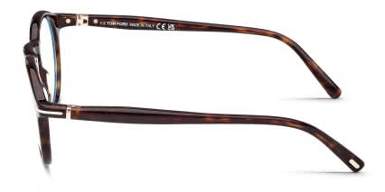 Tom Ford TF5979-B Tortoise glasses - Tortoise - Side View