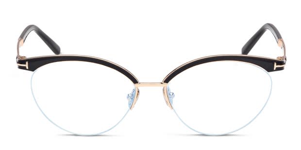 Tom Ford TF5983-B Black, Gold Prescription Eyeglasses display picture 2