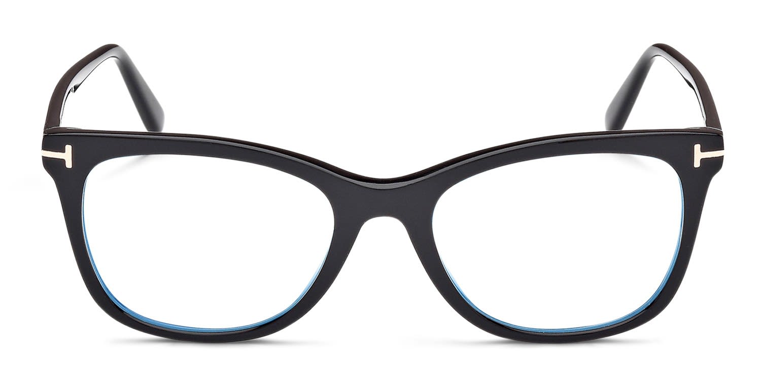 Tom Ford TF5986-B Shiny Black glasses - Shiny Black - Frontal View