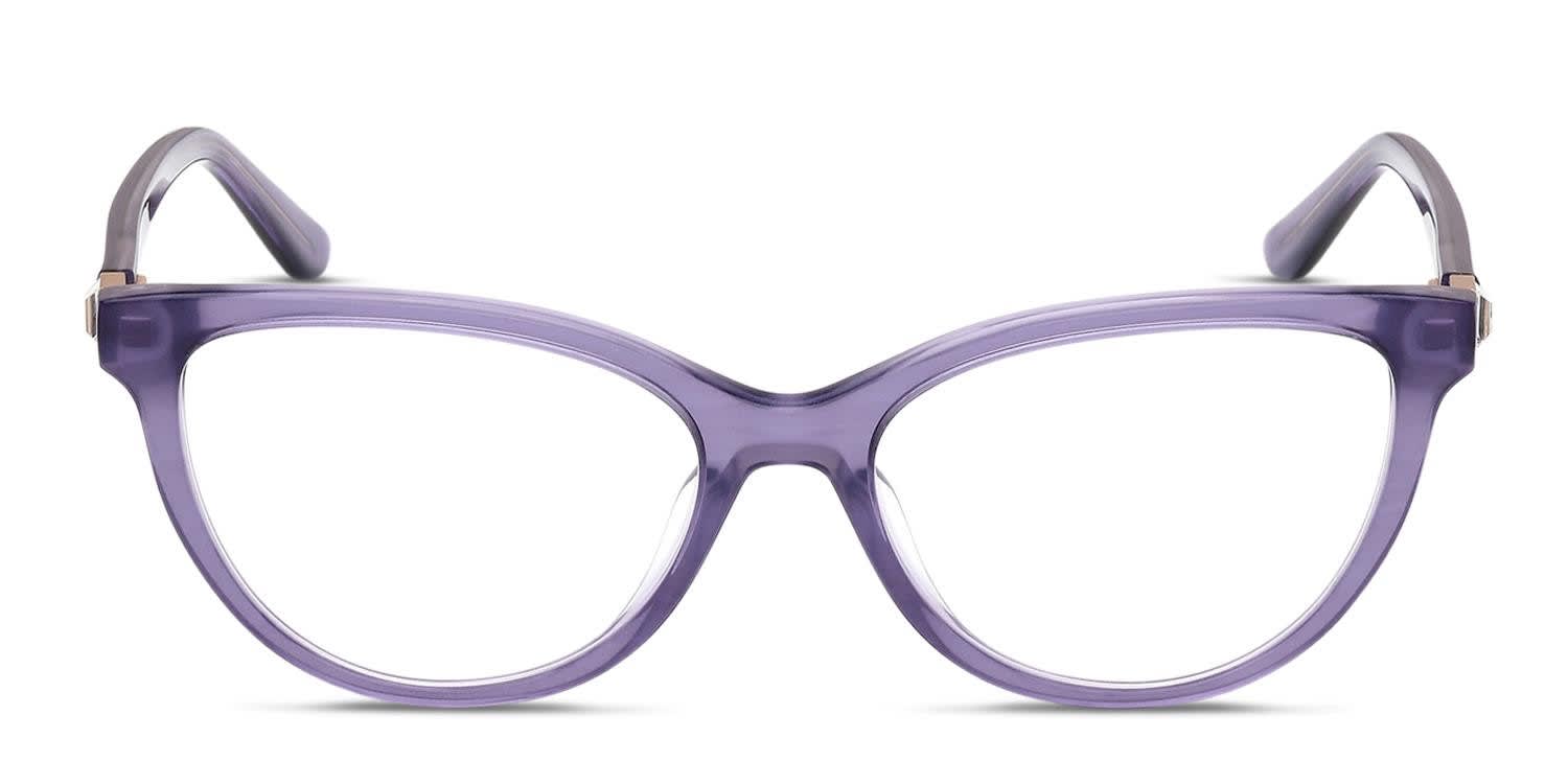 Guess GU50195 Purple glasses - Purple - Frontal View