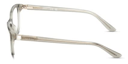 Guess GU50196 Green, Clear glasses - Green / Clear - Side View