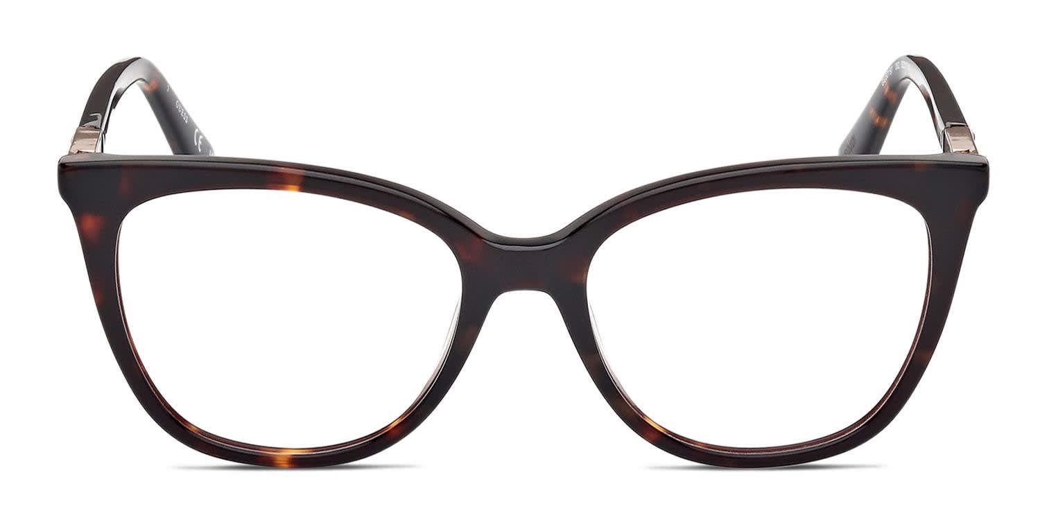 Guess GU50197 Brown, Tortoise glasses - Brown / Tortoise - Frontal View