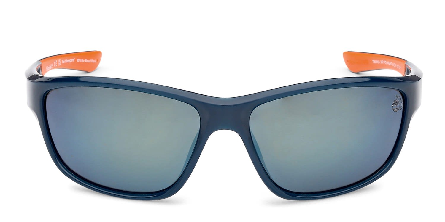 Timberland TB00024 Blue glasses - Blue - Frontal View