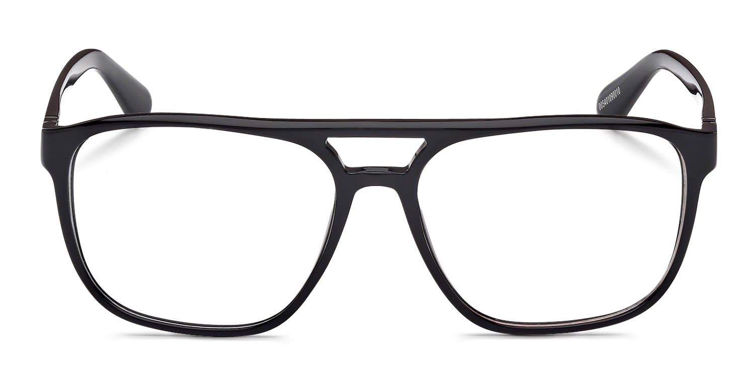 Timberland TB50033 Shiny Black glasses - Shiny Black - Frontal View