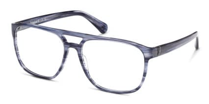 Timberland TB50033 Blue glasses - Blue - Angle View