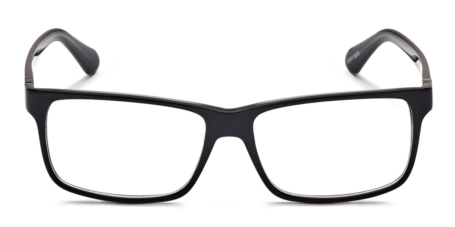 Timberland TB50035 Shiny Black glasses - Shiny Black - Frontal View