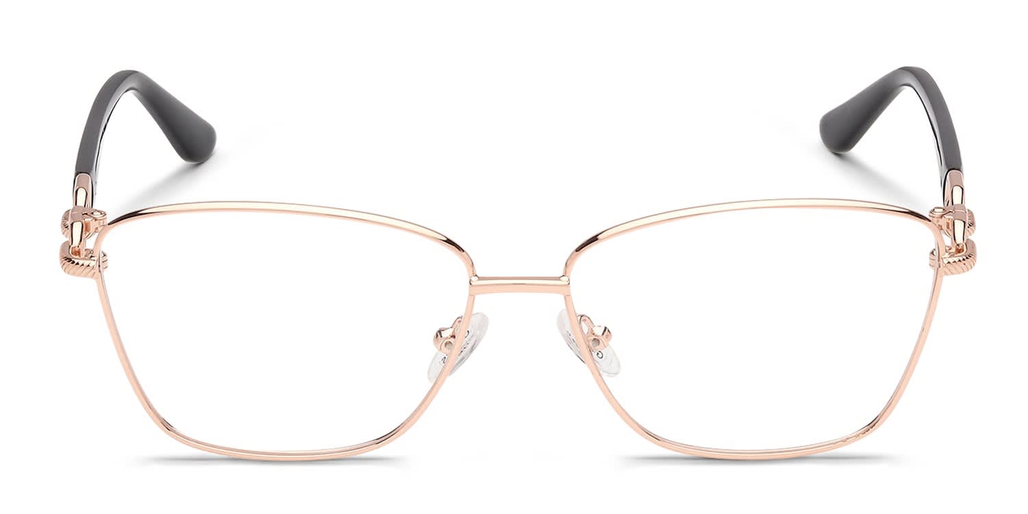Guess GU50179 Rose Gold glasses - Rose Gold - Frontal View