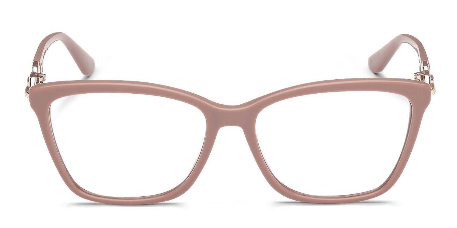 Guess GU 1518 Eyeglasses Frames GUESS GU8252-052-57 Eyeglasses Size 57mm 14mm 145mm Clear  main image 2