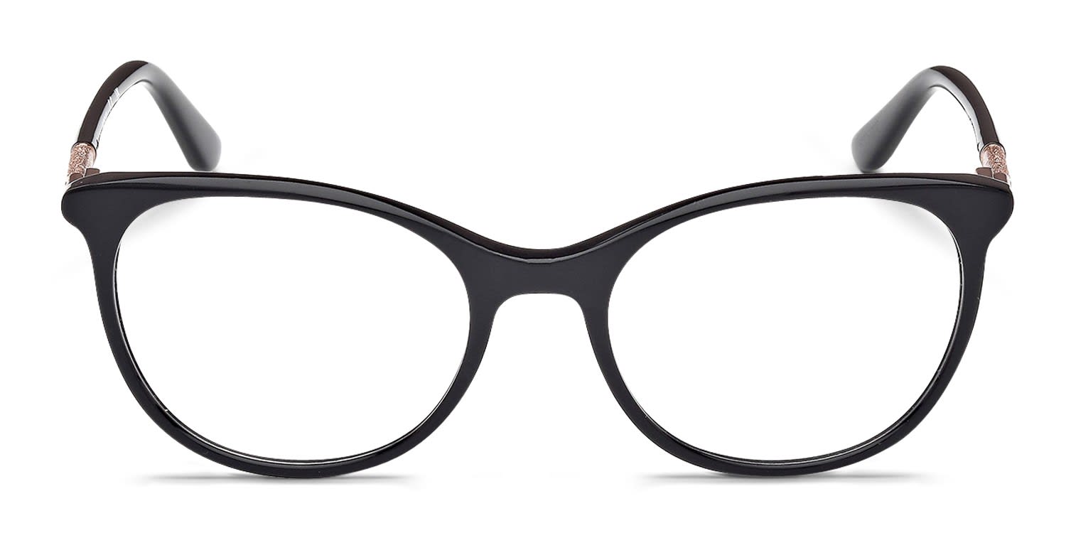Guess GU2657-N Black glasses - Black - Frontal View