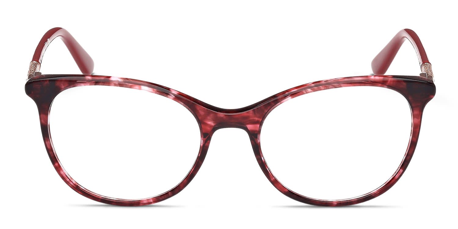 Guess GU2657-N Red, Tortoise glasses - Red / Tortoise - Frontal View