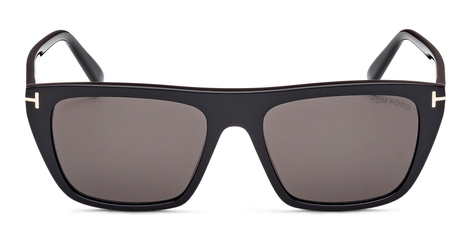 Tom Ford TF1175 Aslan Shiny Black glasses - Shiny Black - Frontal View