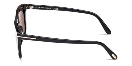 Tom Ford TF1175 Aslan Shiny Black glasses - Shiny Black - Side View