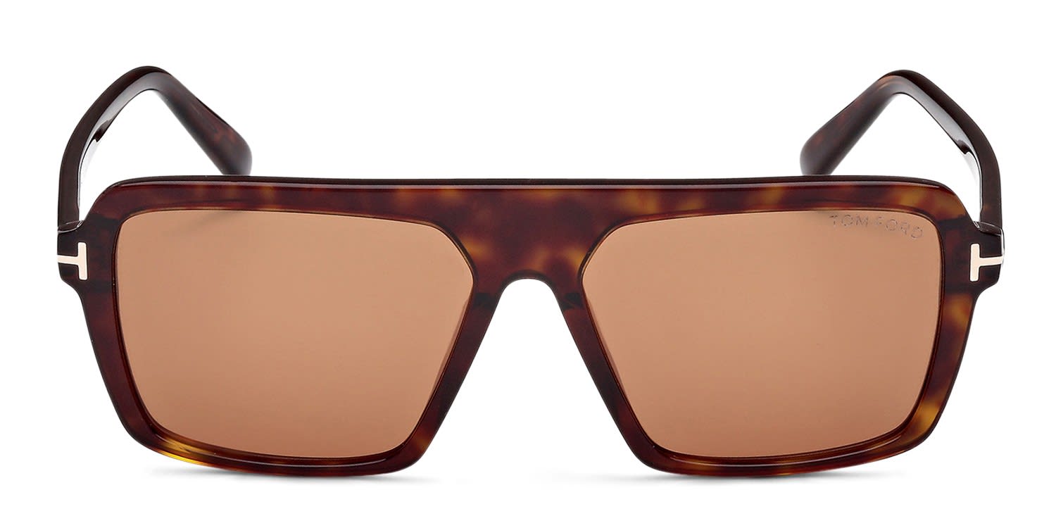 Tom Ford TF1176 Vincent Brown, Tortoise glasses - Brown / Tortoise - Frontal View