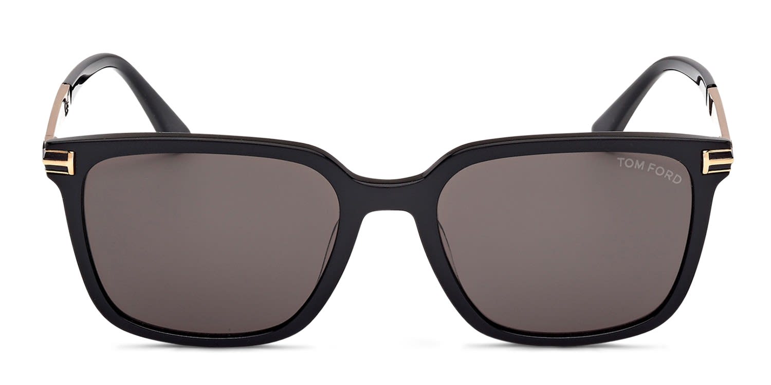Tom Ford TF1183 Jochem Shiny Black glasses - Shiny Black - Frontal View