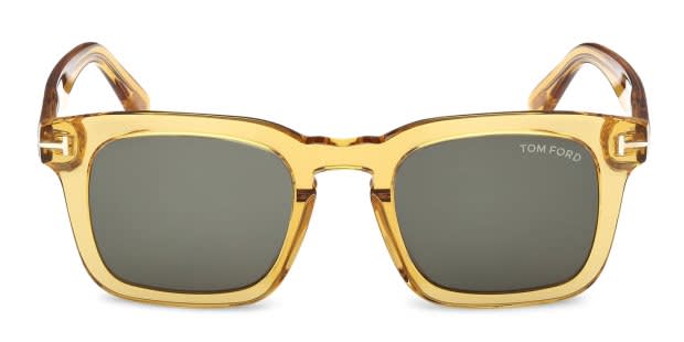Tom Ford TF0751 Dax Yellow Prescription Sunglasses