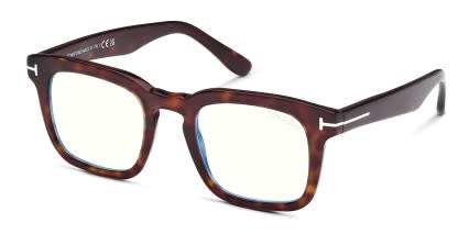 Tom Ford TF6025-B Brown, Tortoise glasses - Brown / Tortoise - Angle View