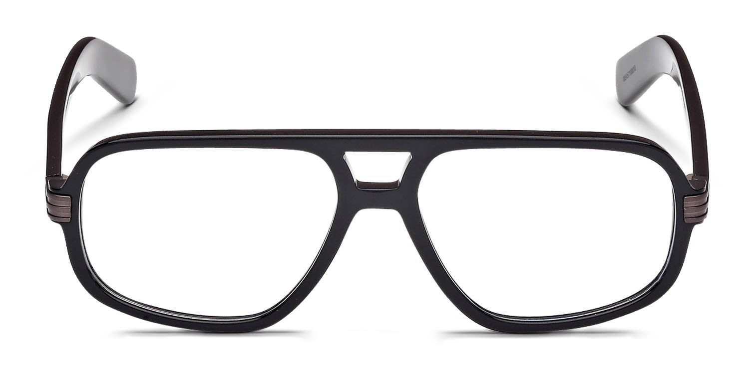 Adidas OR5105 Shiny Black glasses - Shiny Black - Frontal View