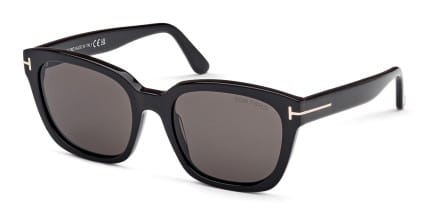 Tom Ford TF1216 Haylay Shiny Black glasses - Shiny Black - Angle View