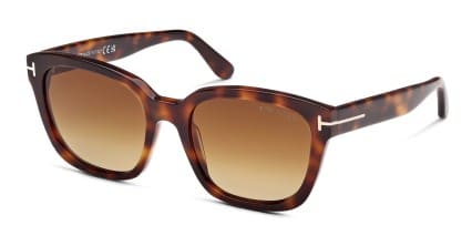 Tom Ford TF1216 Haylay Tortoise glasses - Tortoise - Angle View