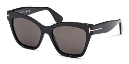 Tom Ford TF1217 Elvira Shiny Black glasses - Shiny Black - Angle View