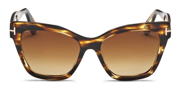 Tom Ford TF1217 Elvira Tortoise Prescription Sunglasses display picture 1
