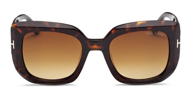 Tom Ford TF1220 Carla-02 Brown, Tortoise Prescription Sunglasses
