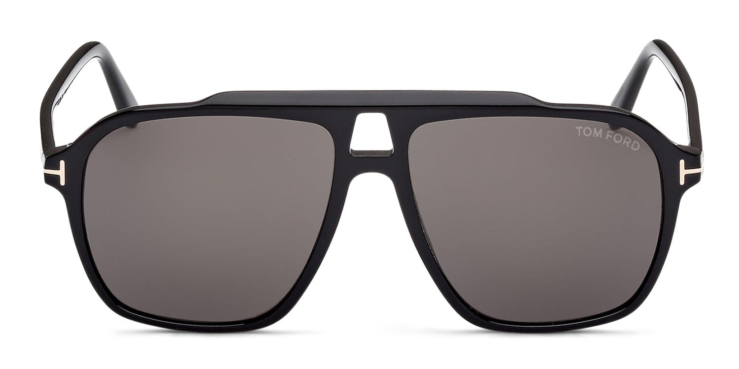 Tom Ford TF1209 Autari Shiny Black glasses - Shiny Black - Frontal View