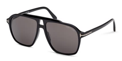 Tom Ford TF1209 Autari Shiny Black glasses - Shiny Black - Angle View