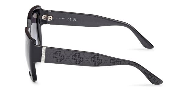 Guess Black Frame Sunglasses with Dark Lenses prescription Guess GU00233 Matte Black Prescription Sunglasses main image 4