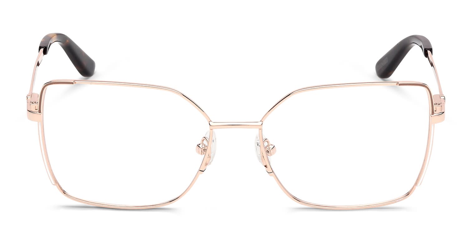Guess GU50223 Rose Gold glasses - Rose Gold - Frontal View