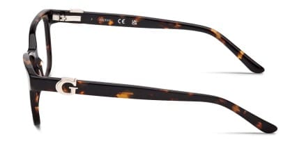 Guess GU50227 Brown, Tortoise glasses - Brown / Tortoise - Side View