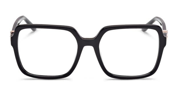 Guess GU50228 Shiny Black Prescription Eyeglasses display picture 3