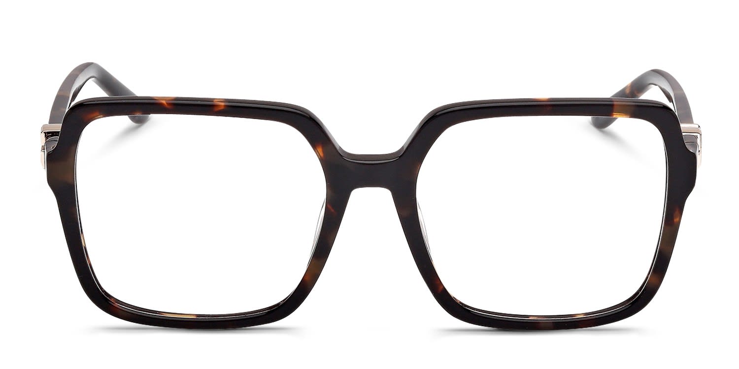 Guess GU50228 Tortoise Prescription Eyeglasses