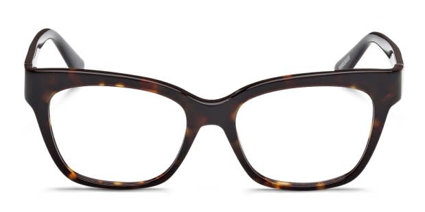 GUESS Women\'s Black and Tortoise Optical Glasses Guess Gu2880 7G000856 eyeglasses for women in Tortoise main image 3