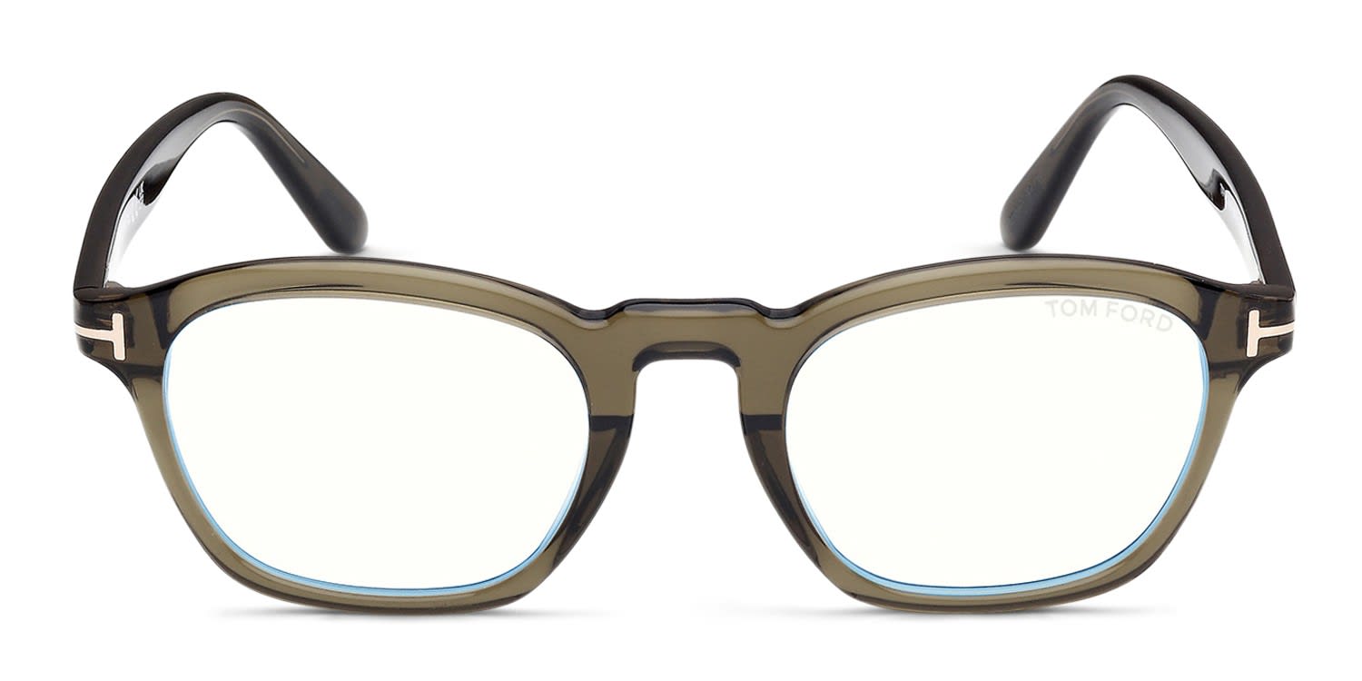 Tom Ford TF6033-B Green glasses - Green - Frontal View