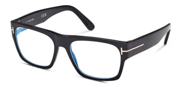 Tom Ford TF6035-B Shiny Black Prescription Eyeglasses
