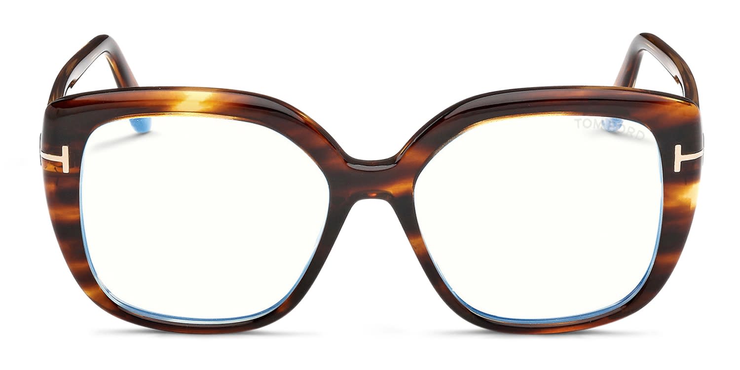 Tom Ford TF6043-B Tortoise glasses - Tortoise - Frontal View
