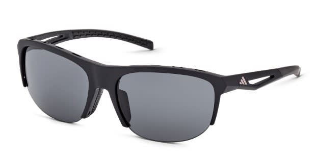Adidas SP0112 Matte Black Prescription Sunglasses