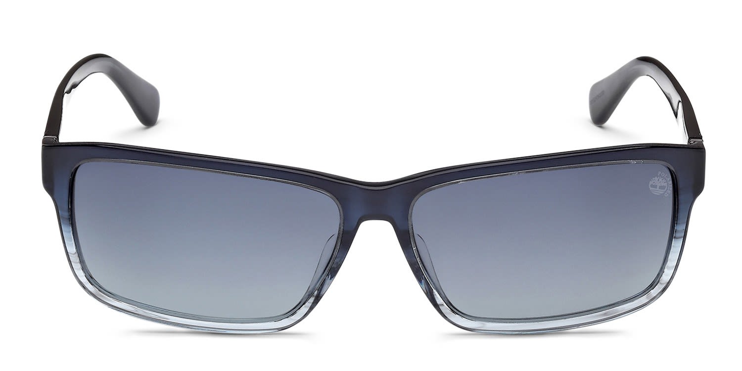 Timberland TB00053 Blue, Clear glasses - Blue / Clear - Frontal View