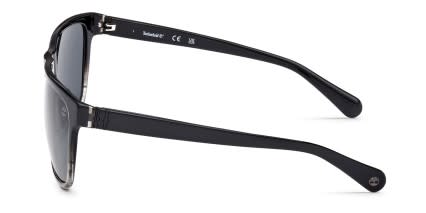 Timberland TB00054-H Gray, Clear glasses - Gray / Clear - Side View