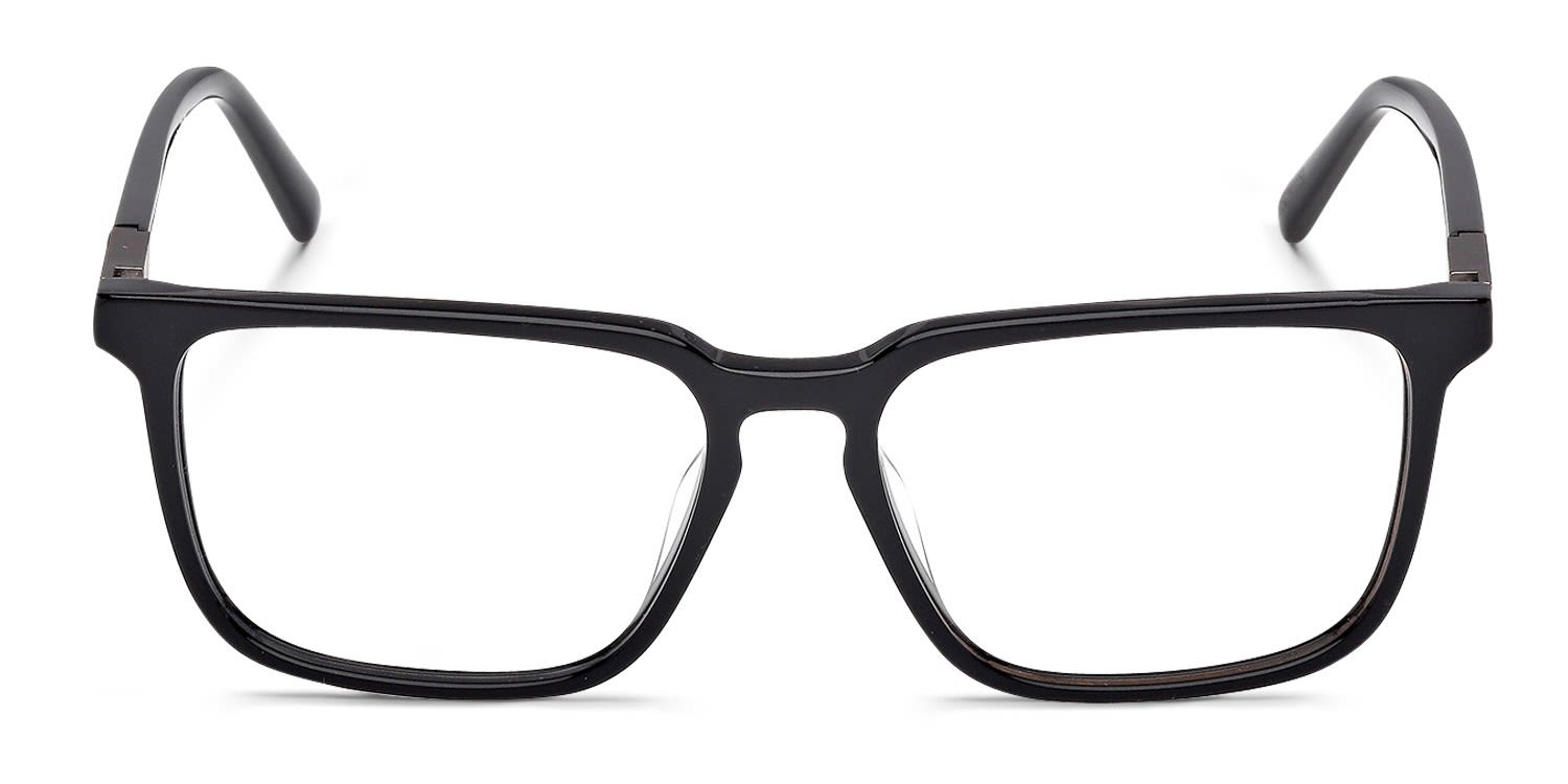 Timberland TB50072-H Shiny Black glasses - Shiny Black - Frontal View