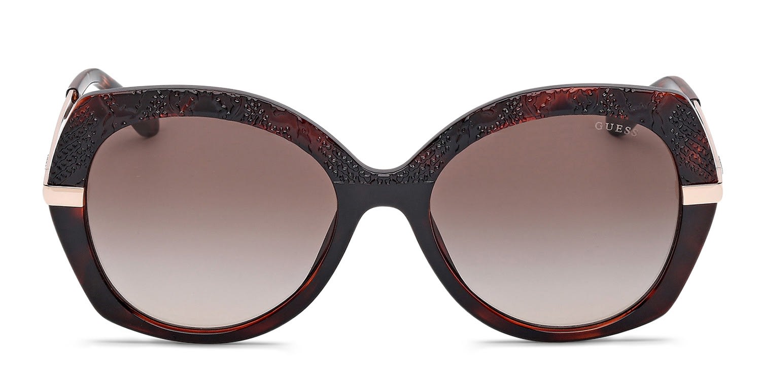 Guess GU00215 Brown, Tortoise glasses - Brown / Tortoise - Frontal View