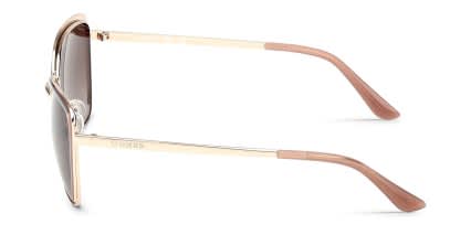 Guess GU00218 Brown, Beige, Gold glasses - Brown / Beige / Gold - Side View
