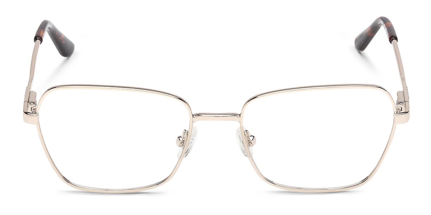 Guess GU50271 Kids Gold glasses - Gold - Frontal View