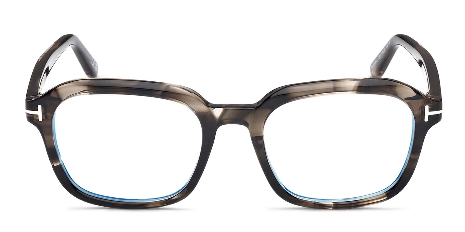 Tom Ford TF5398 Brown Eyeglasses | Includes FREE Rx Lenses