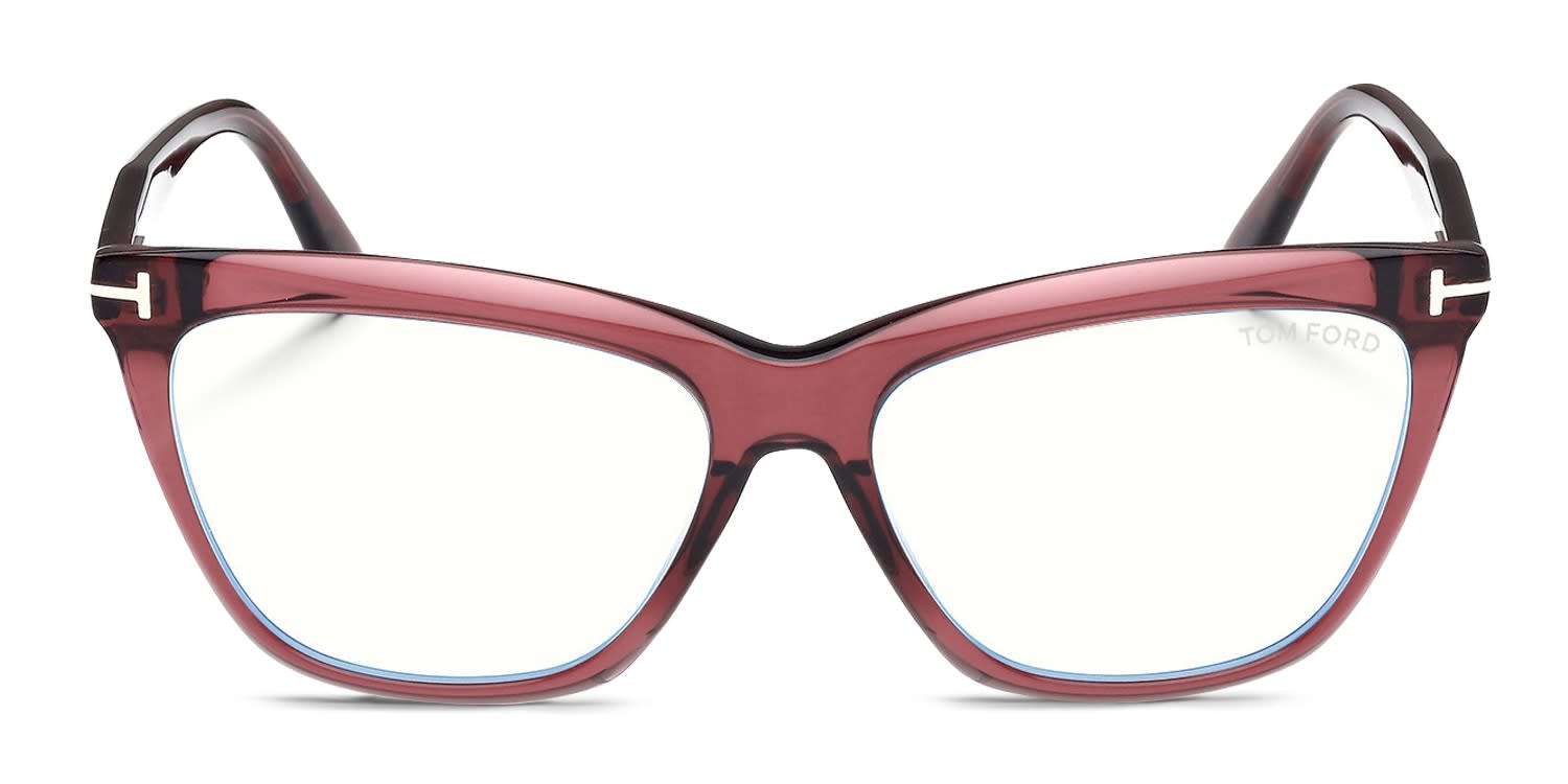 Tom Ford TF6064-B Red Prescription Eyeglasses